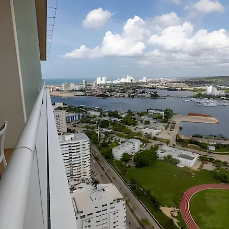 Apartamento H2 Lujoso Apto 1 Hab Piso 23 Compl. Empleada *