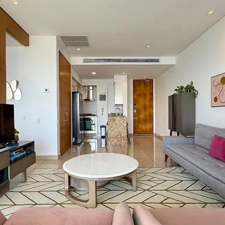 H2 Lujoso Apto 1 Hab Piso 23 Compl. Empleada Apartamento *