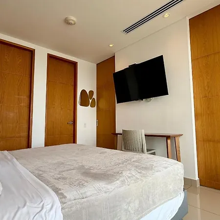 Apartamento H2 Lujoso Apto 1 Hab Piso 23 Compl. Empleada *