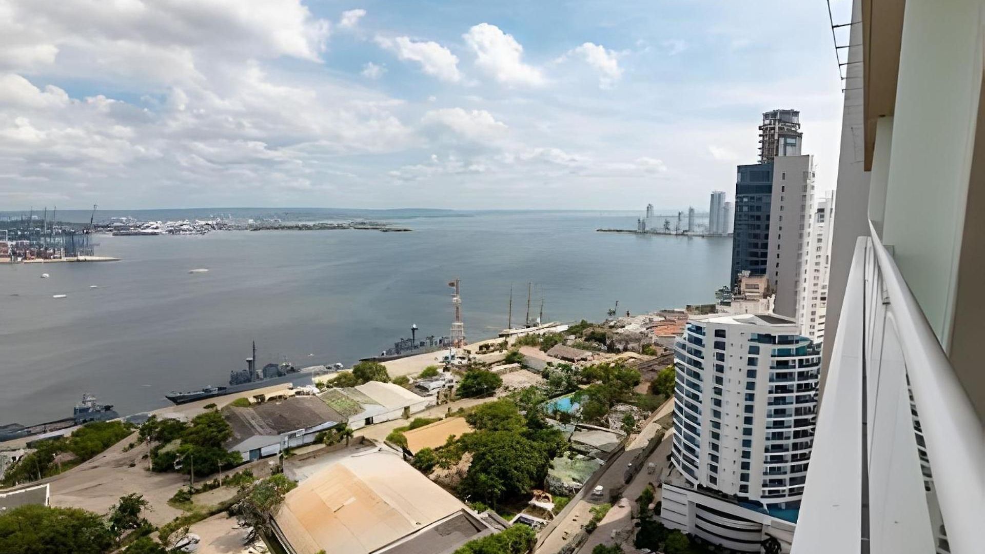 Apartment H2 Lujoso Apto 1 Hab Piso 23 Con Empleada Cartagena