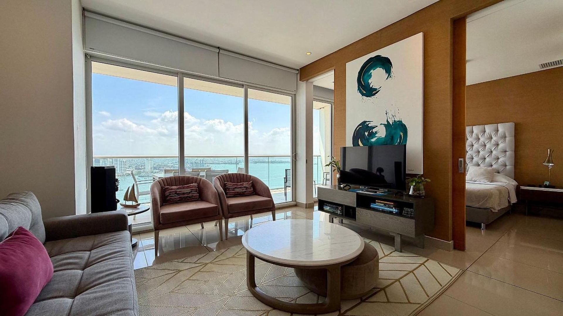 H2 Lujoso Apto 1 Hab Piso 23 Con Empleada Apartment