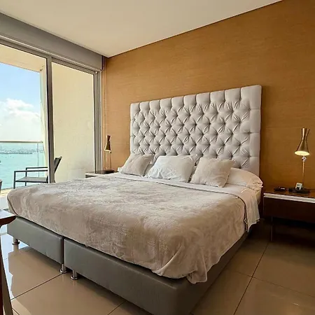 H2 Lujoso Apto 1 Hab Piso 23 Compl. Empleada * Cartagena