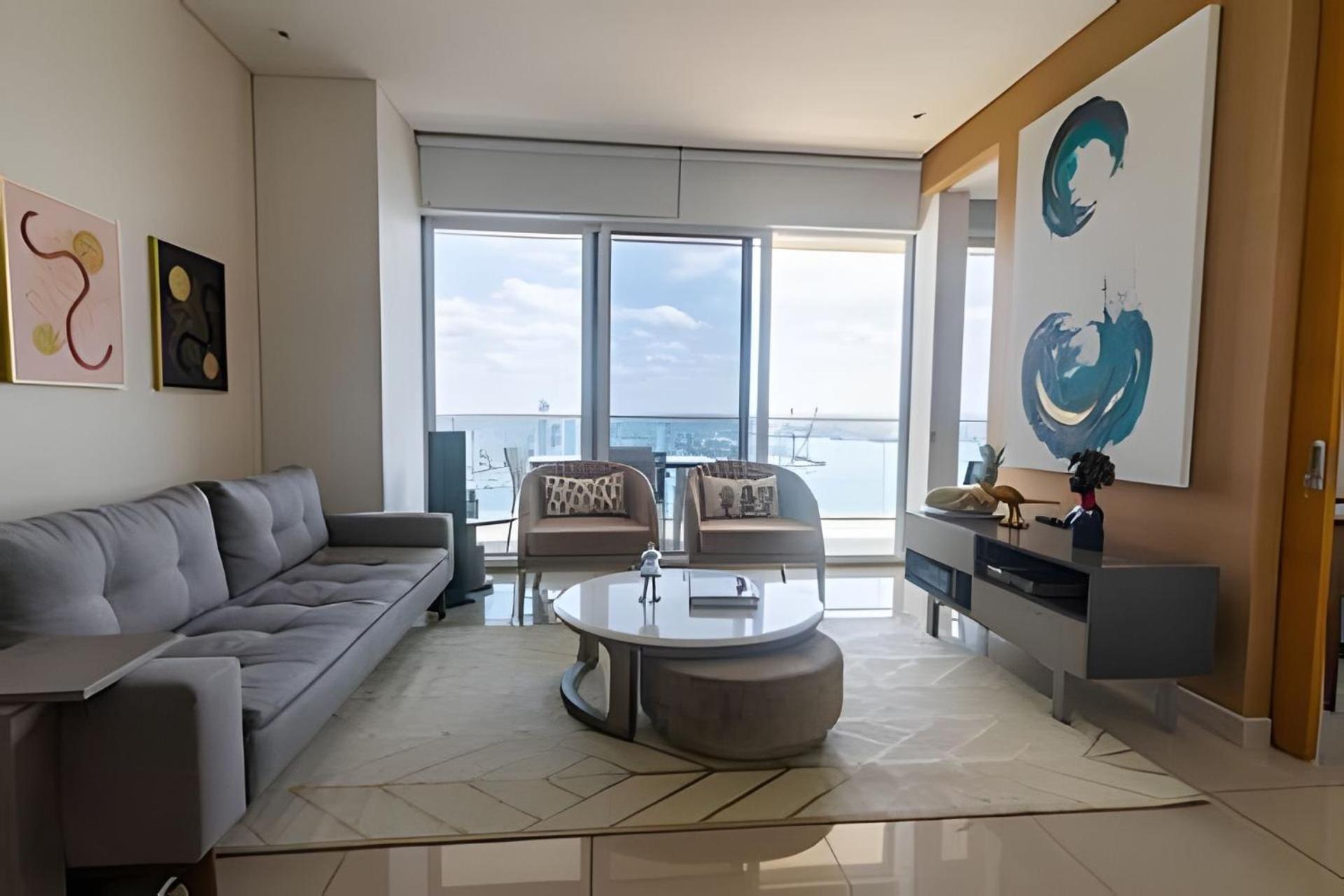 H2 Lujoso Apto 1 Hab Piso 23 Compl. Empleada Apartamento